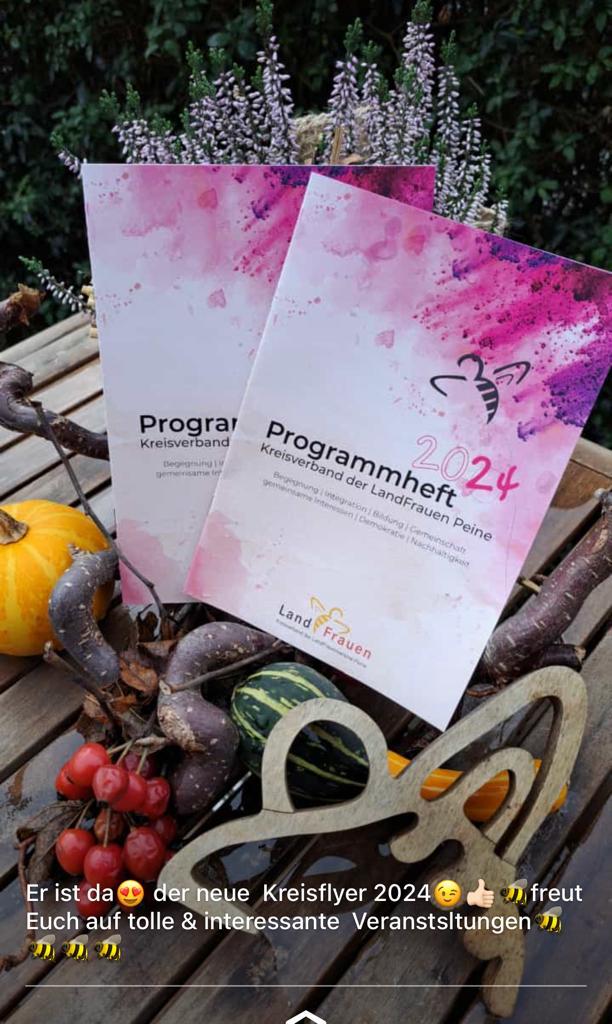 Landfrauen Programmheft